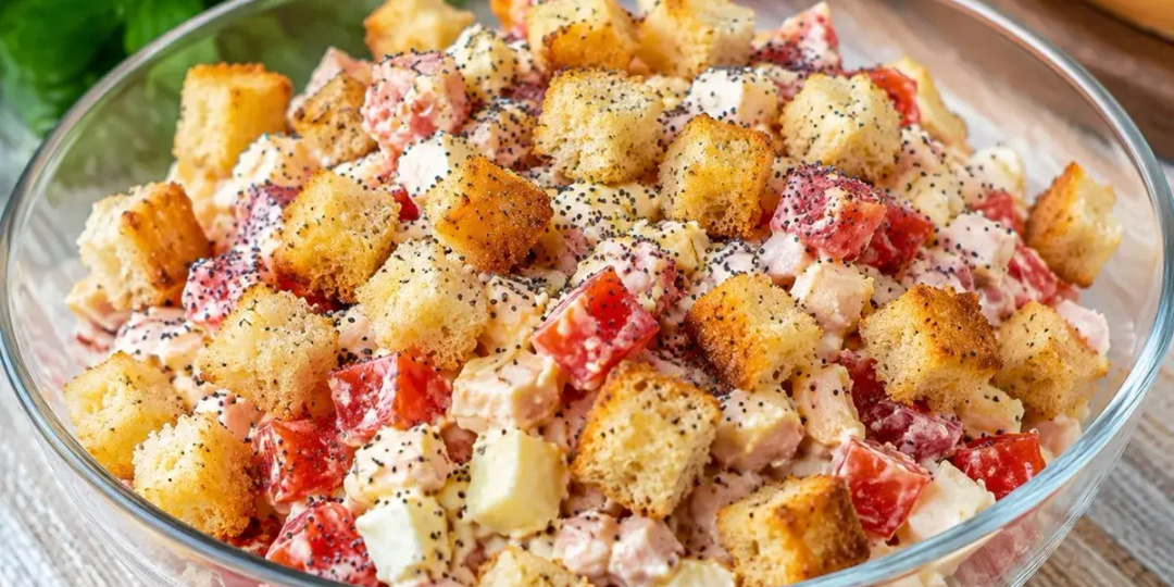 Шикарный салат на праздничный стол. Хоть без изысков, но вкусно! Салат "Феерия"