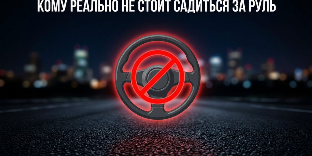 КОМУ РЕАЛЬНО НЕ СТОИТ САДИТЬСЯ ЗА РУЛЬ? (Честный список)