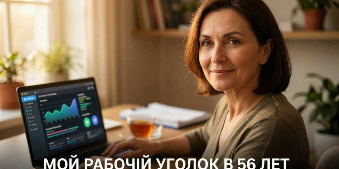 Мне 58, и я пишу статьи с ИИ: как я преодолела страх и нашла новый доход
