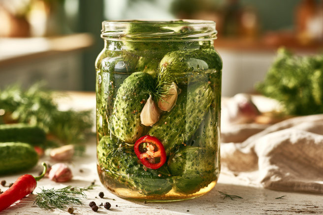 Огурцы в банке 1 л: 3 простых рецепта вкусных заготовок на зиму