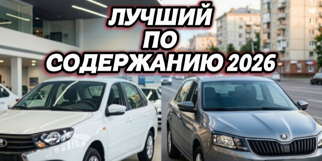 Самый лучший и дешёвый автомобиль в содержании в 2026 году