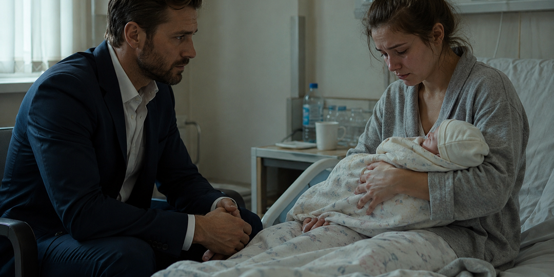 💔 Миллионер СЛУЧАЙНО обнаружил, что его домработница СПИТ В БОЛЬНИЦЕ с новорождённым… Его следующий поступок заставил плакать весь город!