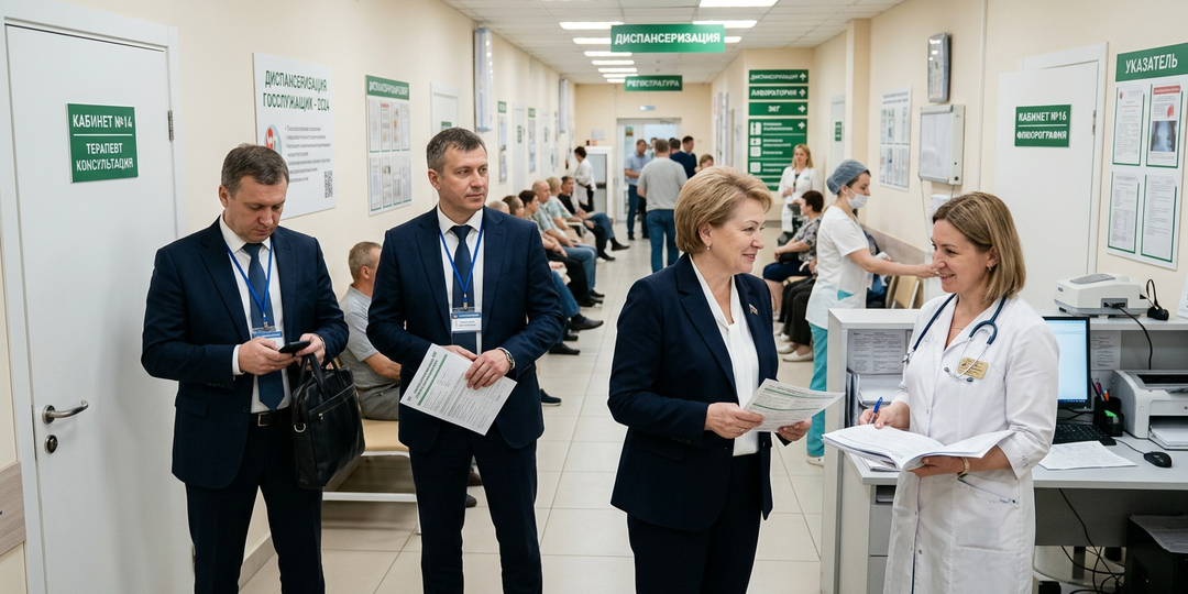 Чиновникам — полное обследование за 4,2 миллиона, а нам — талончик через месяц? Разбираемся, что происходит на самом деле