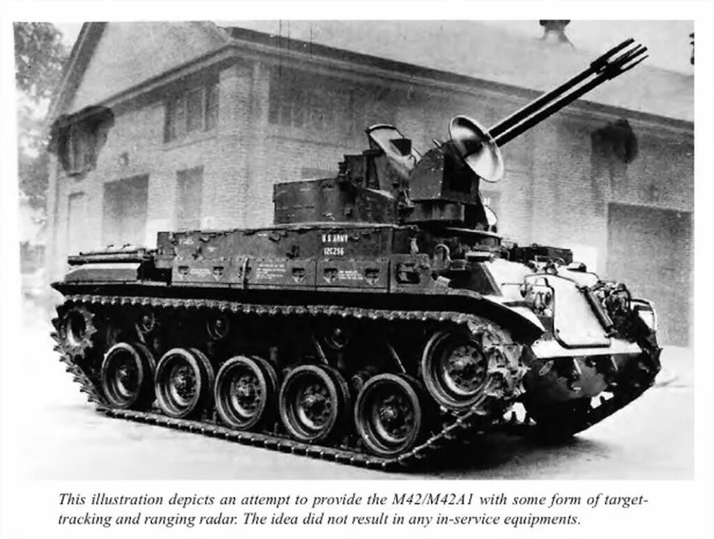 ЗСУ M42A1 Duster c РЛС