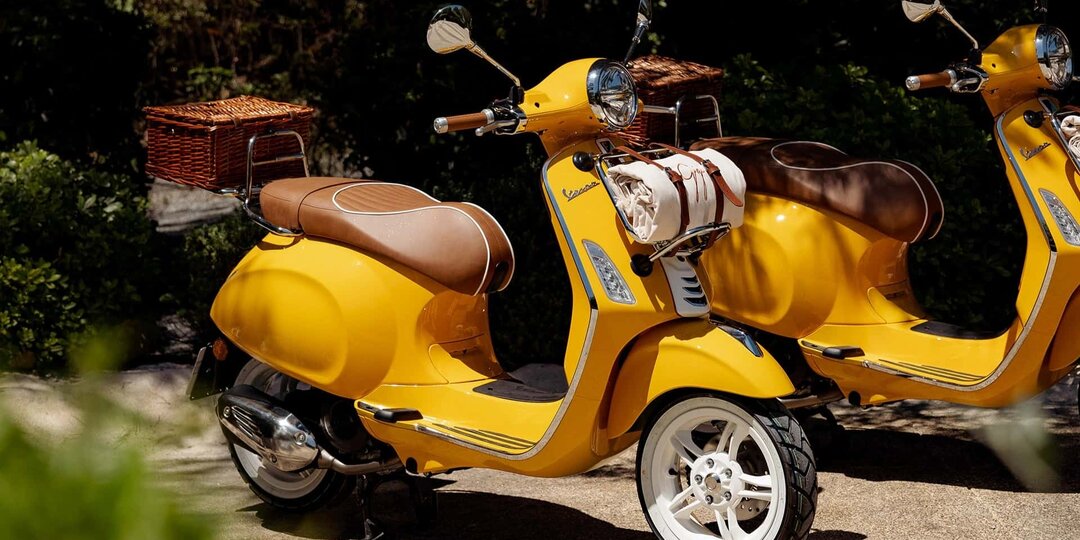 Новый лимитированный Vespa x Gigi Primavera 125