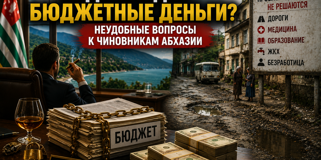 Куда уходят бюджетные деньги: неудобные вопросы к чиновникам Абхазии