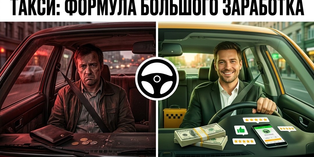 Две стороны одного руля: почему одни водители зарабатывают, а другие — нет