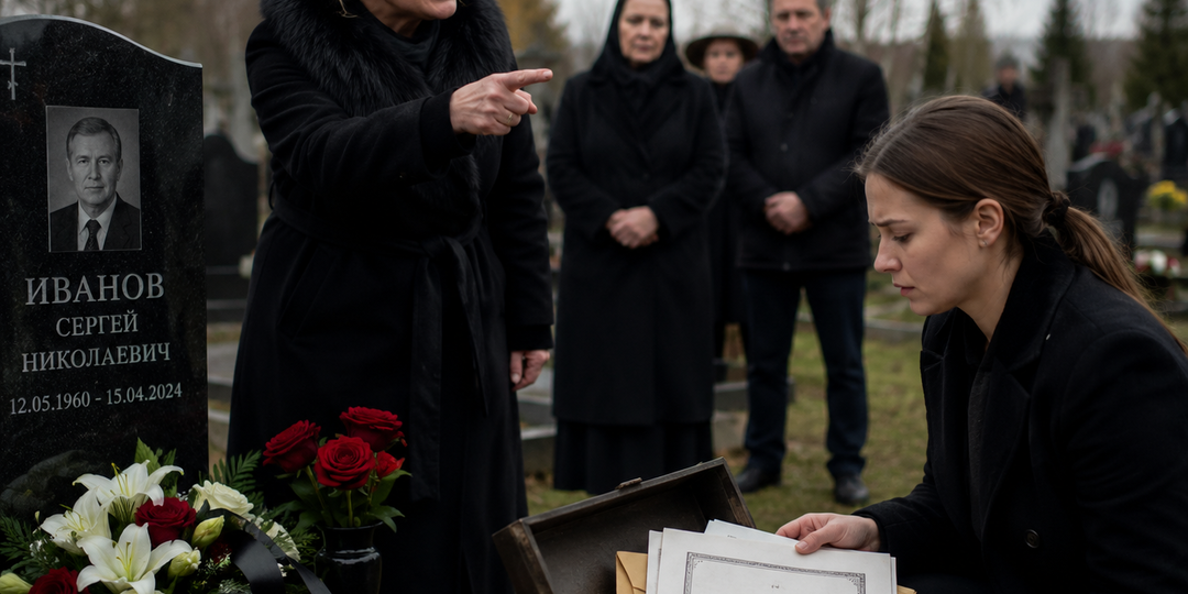 Ты ему не родная, тебе ничего не положено! — вторая жена отца заявила это над свежей могилой. То, что нашла дочь через месяц, изменило всё