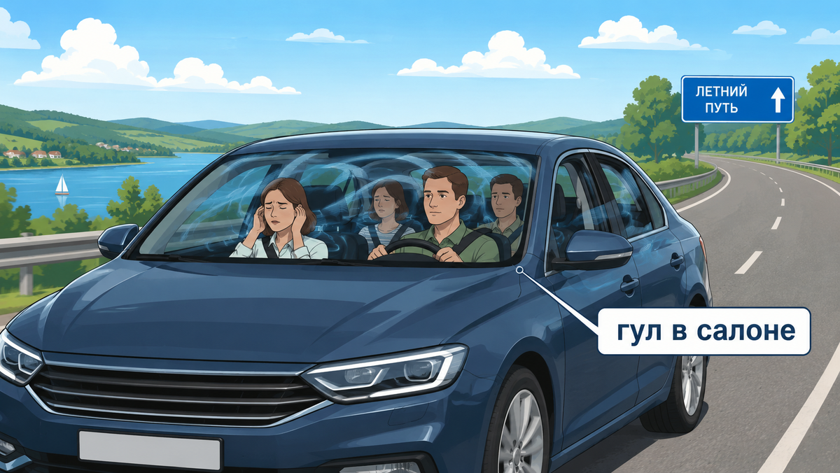 Открыл одно окно на скорости – в салоне загудело: почему помогает приоткрыть второе