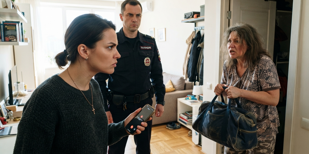 Родня приехала на три дня. Через месяц я вызвала участкового