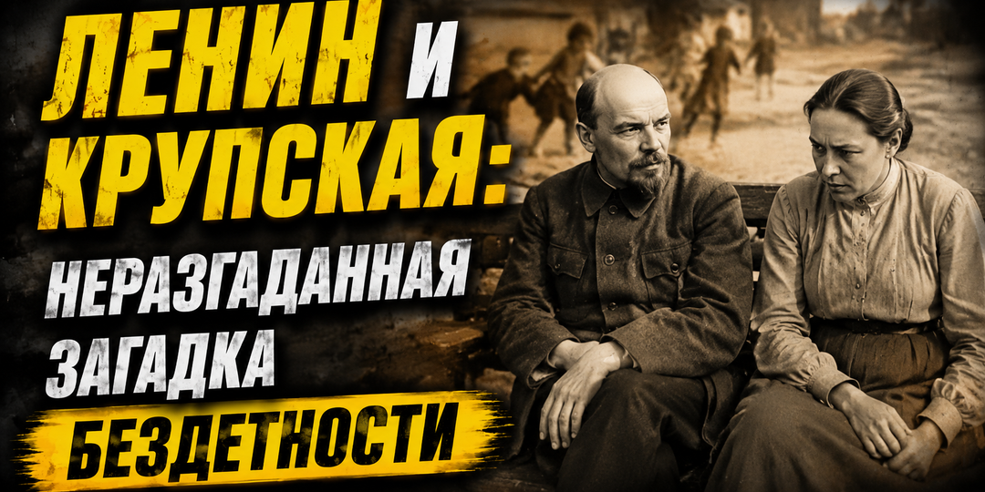 Почему «дедушка всех советских детей» не оставил своих? Вскрываем тайну Ленина и Крупской