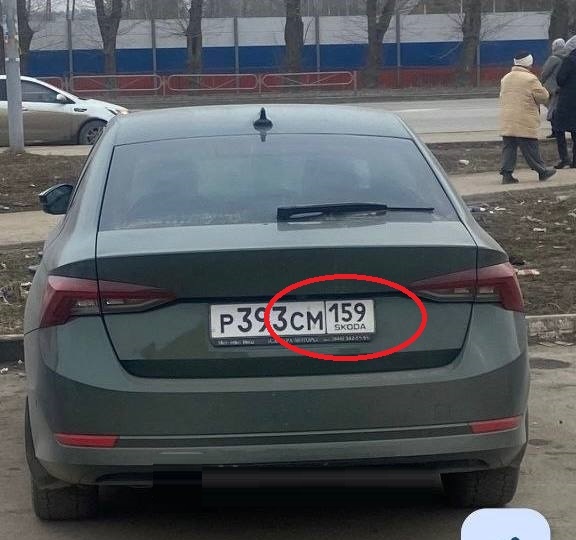 Увидел на номерах надпись SKODA вместо RUS: кому выдают такие знаки и почему за них можно лишиться прав