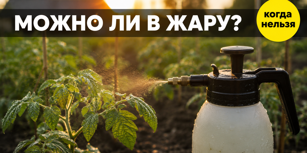 Можно ли медным купоросом обрабатывать растения в жару: когда опрыскивать нельзя