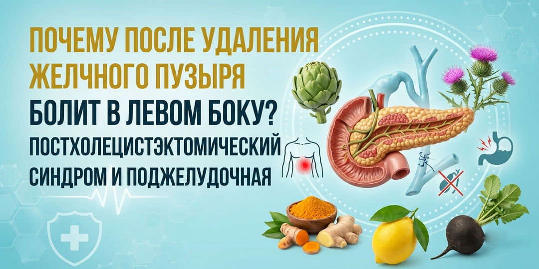 Почему после удаления желчного пузыря болит в левом боку? Постхолецистэктомический синдром и поджелудочная