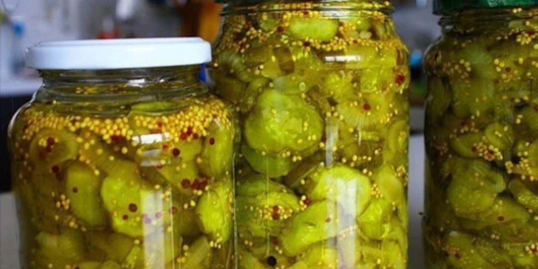Пряные маринованные огурчики