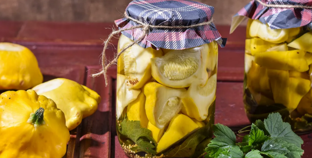 Маринованные патиссоны