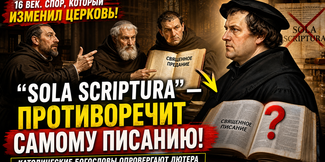 Доводы против принципа «Sola Scriptura» (лат. «только Писание») приведенные латинскими современниками Мартина Лютера.