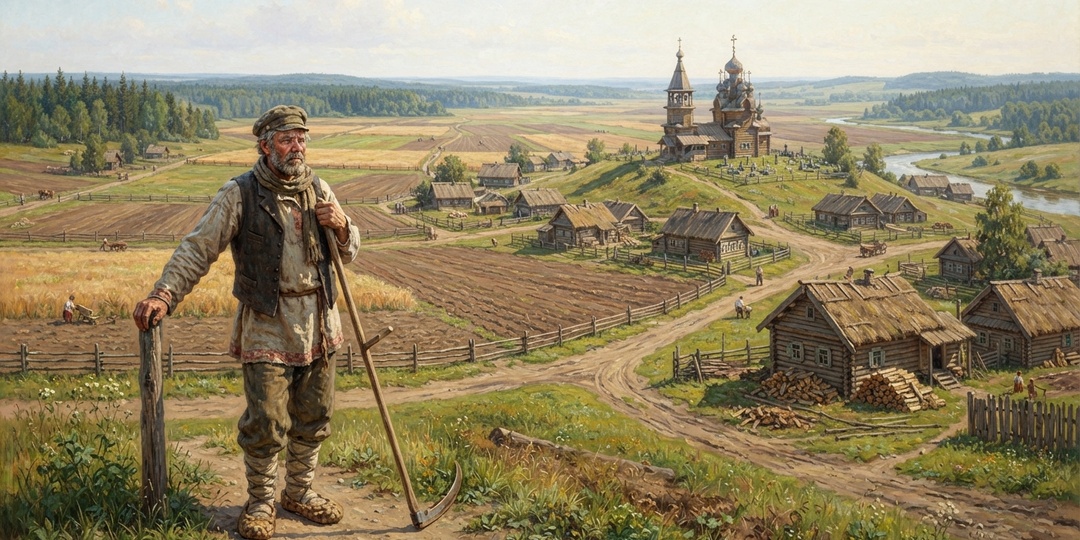 Почему на фото царской России нет деревьев и зарослей