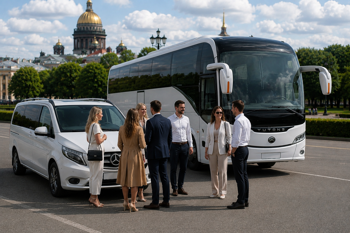 Аренда автобуса на свадьбу