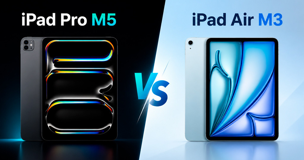 iPad Air M3 vs iPad Pro M5: разница, кому какой