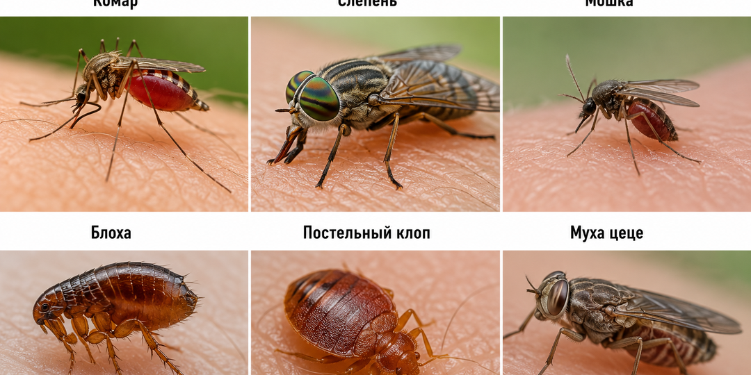 Кто из насекомых самый кровожадный и почему комар опаснее крупных хищников