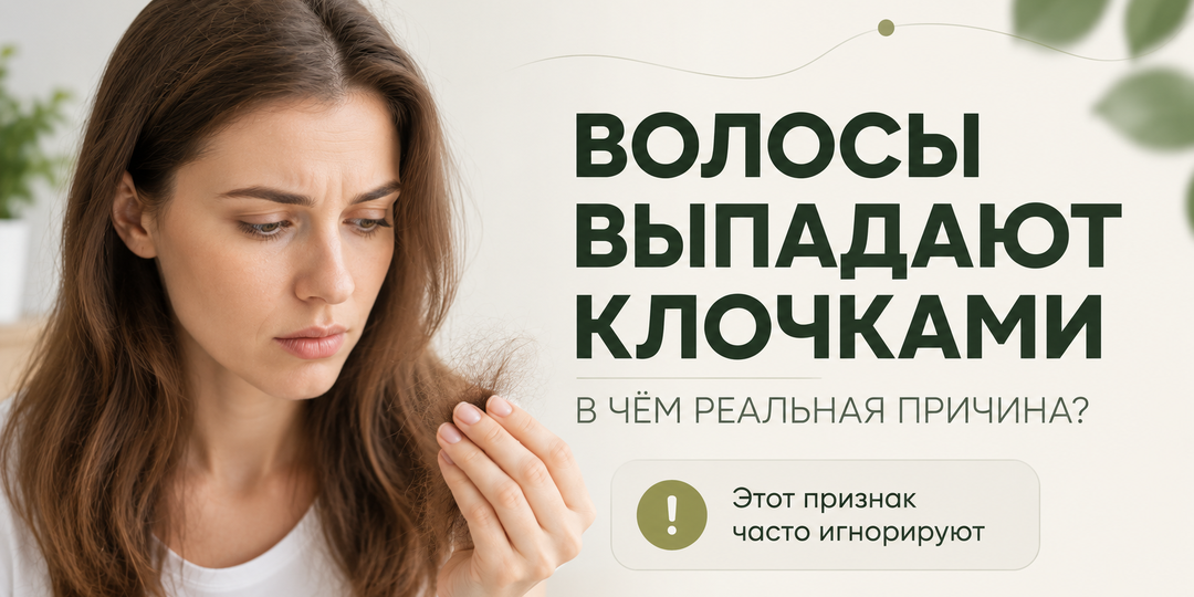 Почему волосы выпадают клочками