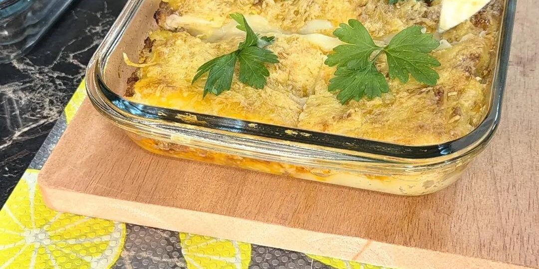 Картофельная запеканка с фаршем