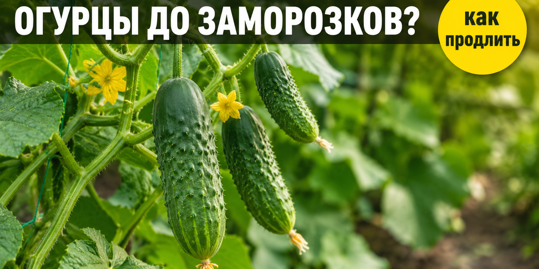 Огурцы: как продлить плодоношение до заморозков — уход в конце июля