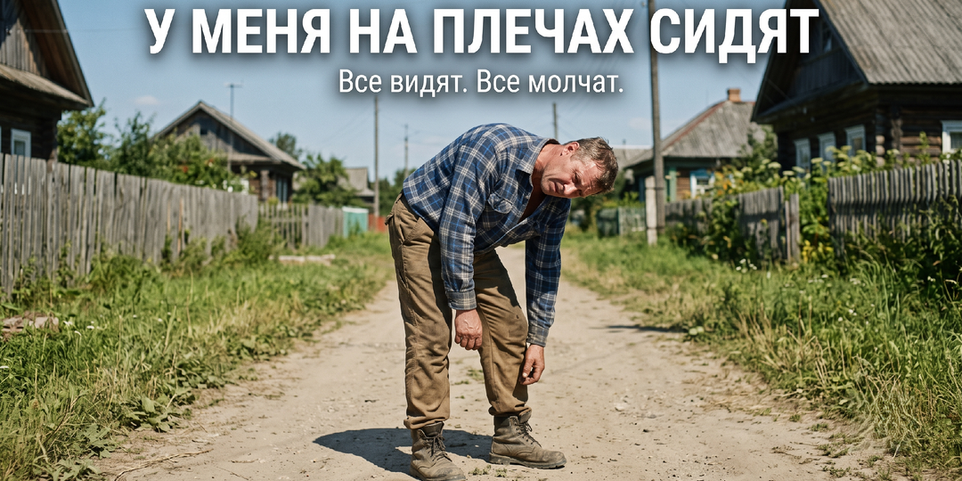Вся деревня видела, что у меня на плечах. И все молчали.