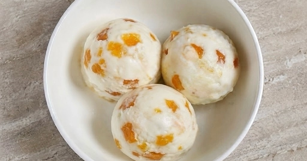 Абрикосовое ПП-мороженое без сахара: всего 52 ккал и яркий вкус лета 🍑🍦