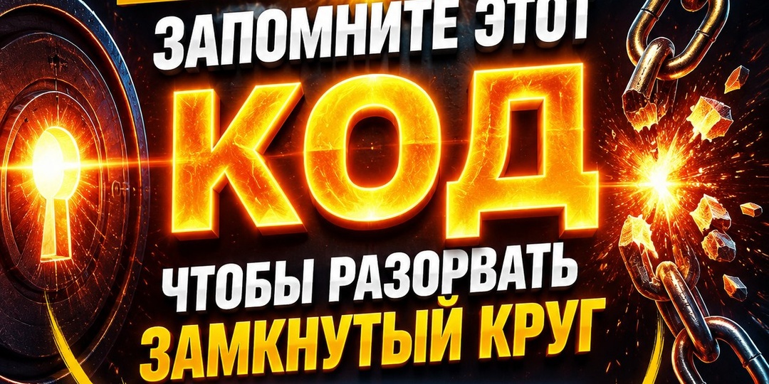 Срочное послание на 28 июля: Запомните этот КОД, чтобы разорвать замкнутый круг.