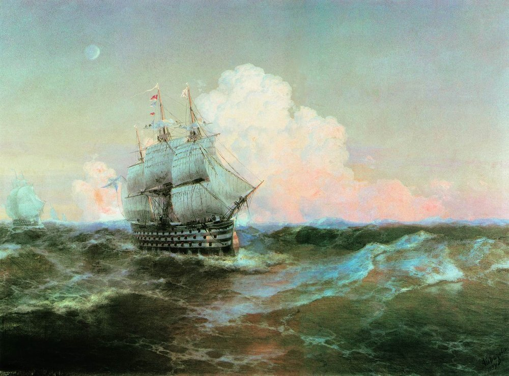 1841, 27 июля (15 июля по старому стилю): В Николаеве спущен на воду 120-пушечный линейный корабль «Двенадцать апостолов» — выдающийся образец деревянного парусного судостроения