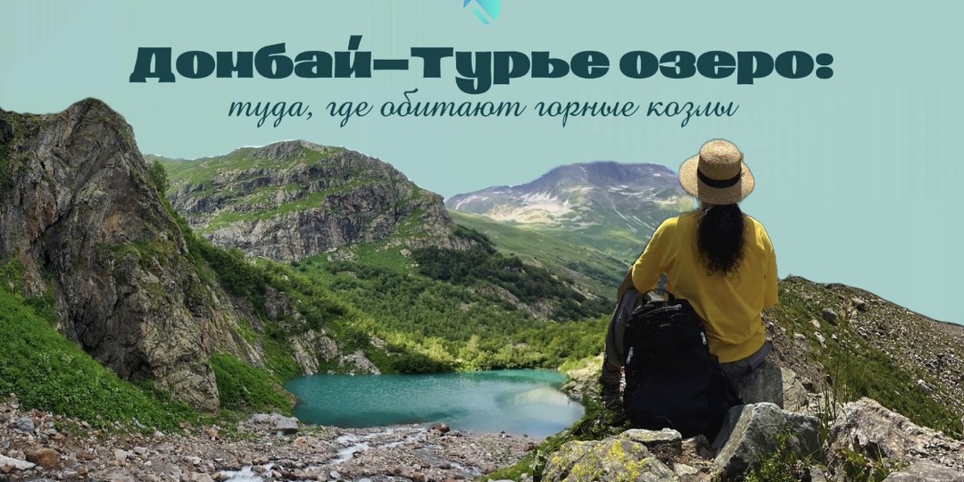 Домбай — Турье озеро: туда, где обитают хранители гор - туры