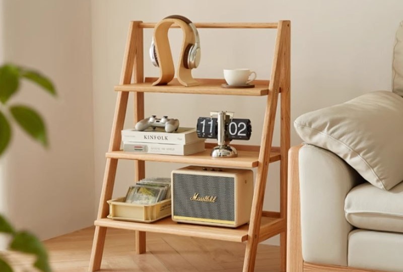 🔥 Стеллаж напольный Xiaomi Linsy Solid Oak Shelf 0.65m Wood (CO1P-A