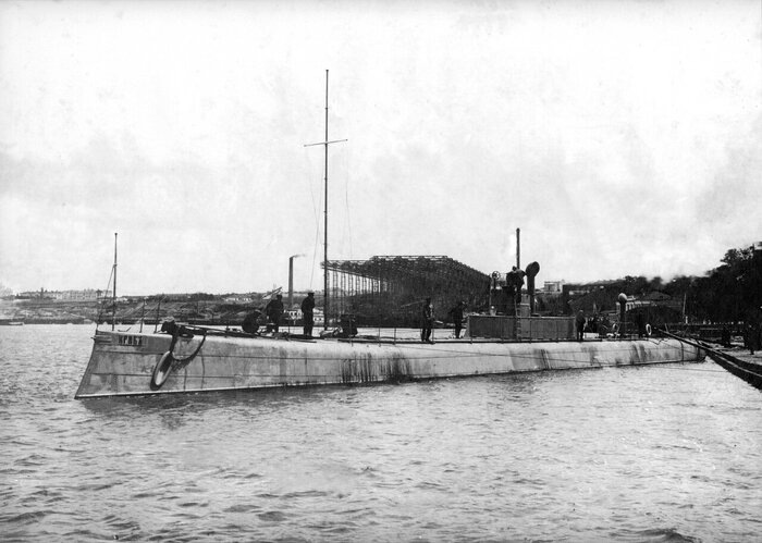 В 1915 году «Краб» поступил в распоряжение Черноморского флота. Фото: wikimedia.org
