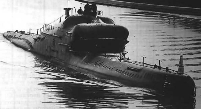 Лодки «Проекта No 665» имели несколько необычную форму. Фото: dogswar.ru
