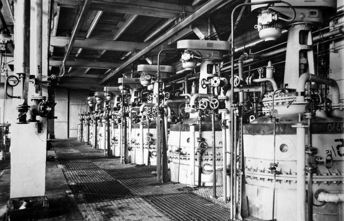Цех Ярославского завода синтетического каучука СК-1, открытый в 1932 году. /Фото: yarwiki.ru.