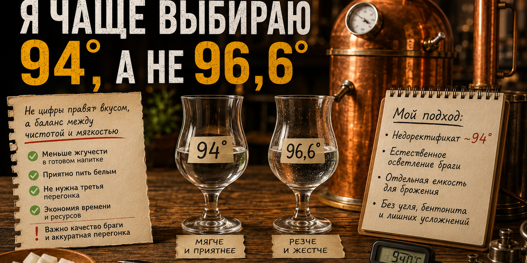 Почему сегодня я чаще выбираю 94°, а не 96,6°