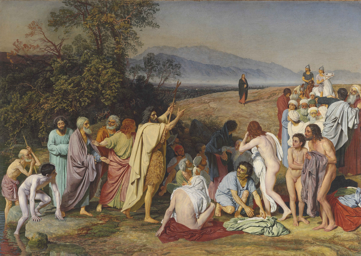 Явление Христа народу (малый вариант). 1836-1855. ГРМ