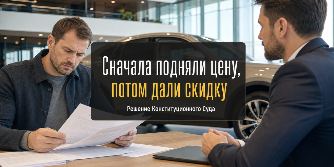 Сначала подняли цену, потом дали скидку: чем закончился спор покупателя с автосалоном