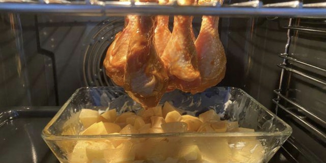 🥔 Картошка с курицей в духовке — простой ужин, который получается всегда