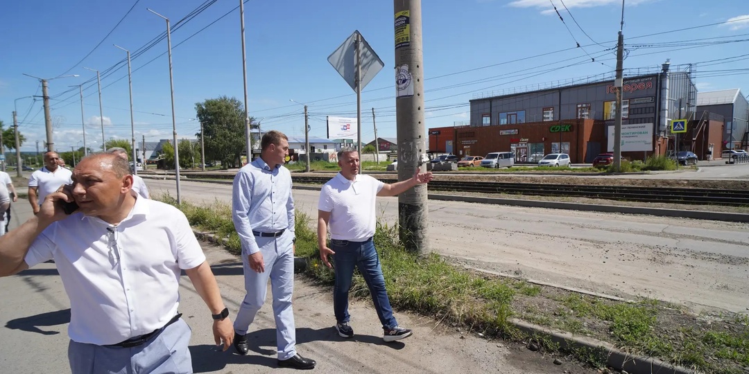 Губернатор проверил ремонт дорог и общественный транспорт в Усолье-Сибирском