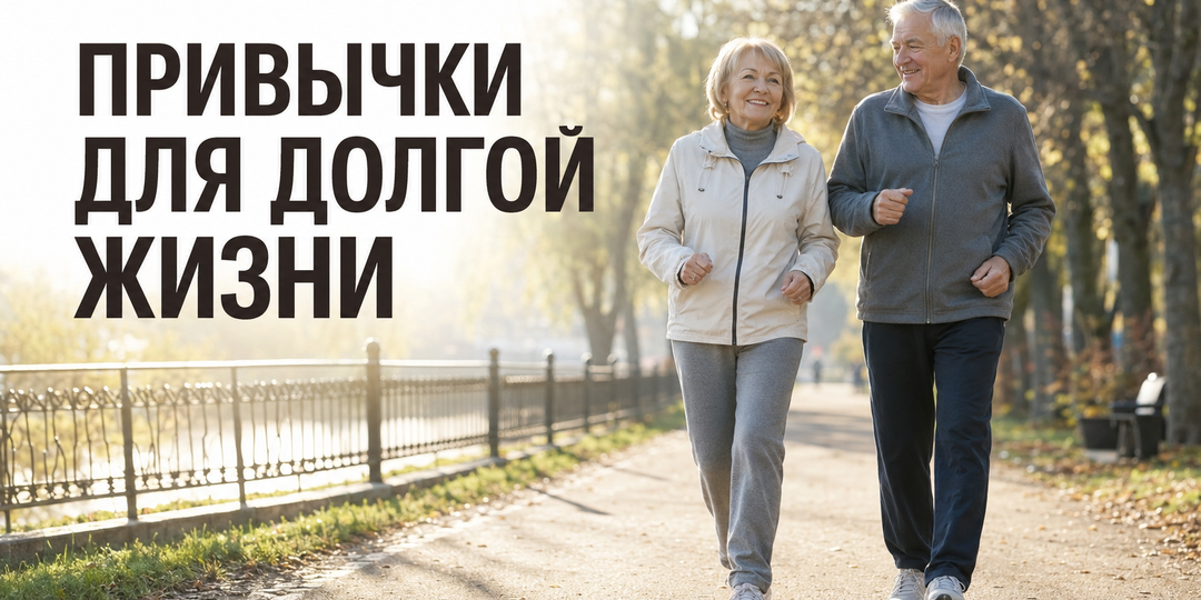 Привычки, которые связаны со здоровым долголетием