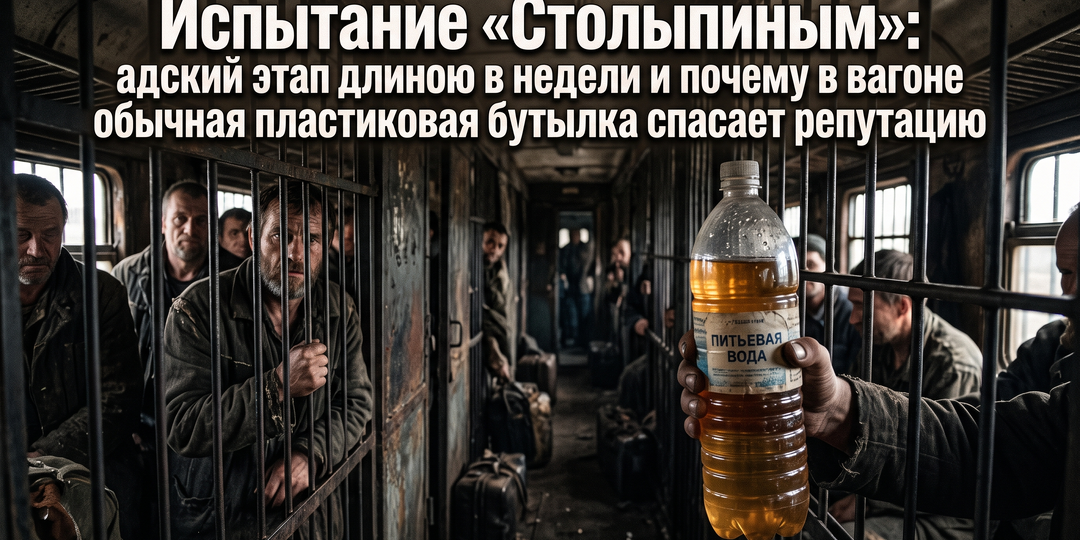 Испытание «Столыпиным»: адский этап длиною в недели и почему в вагоне обычная пластиковая бутылка спасает репутацию