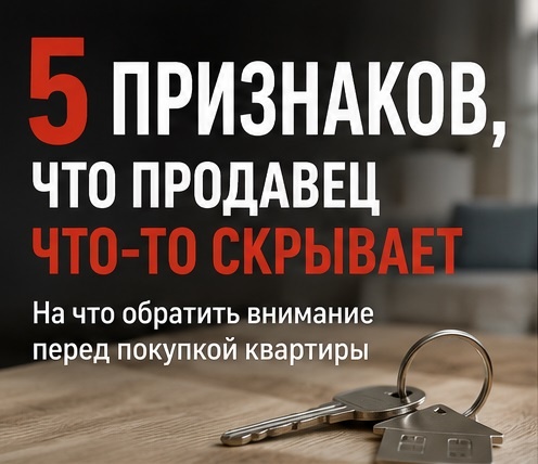 5 признаков, что продавец квартиры что-то скрывает