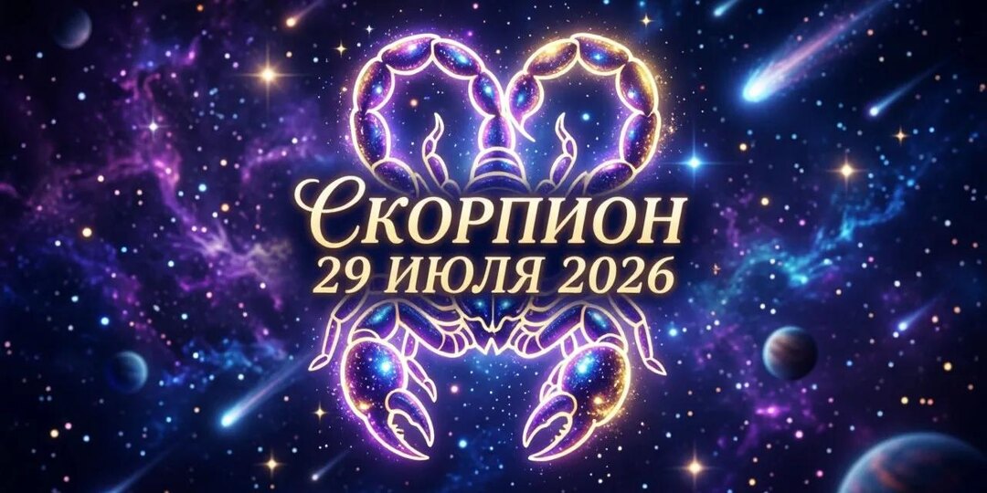 🦂 Скорпион: 29 июля 2026 — день, когда маски спадут сами (и вам это понравится)
