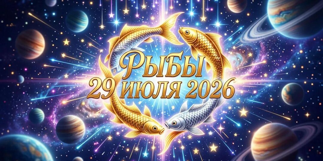 Рыбы: 29 июля 2026 — день, когда реальность станет слишком скучной (включите магию)
