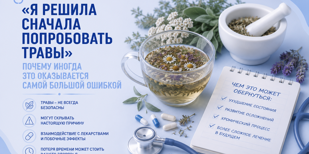 «Я решила сначала попробовать травы». Почему иногда это оказывается самой большой ошибкой
