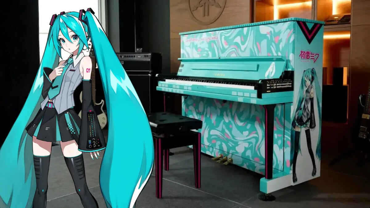 Пианино Hatsune Miku