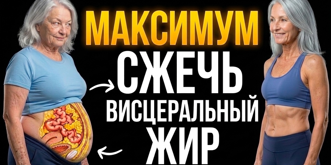 Как убрать висцеральный жир и сдуть живот без диет и тренировок